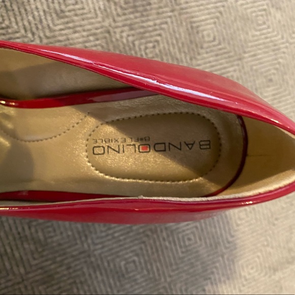 New Red Bandolino Pumps 7M - Picture 6 of 7